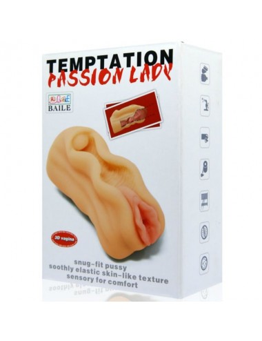 BAILE - MINI MALE MASTURBATOR VAGINA LIPS DESIGN