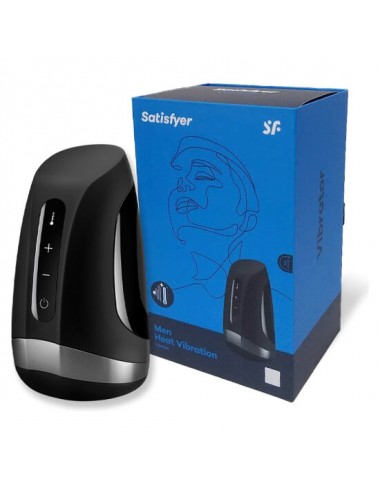 SATISFYER MEN MASTURBATOR HEAT VIBRATION