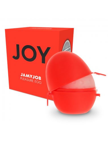 JAMYJOB EGG MASTURBATOR RED VERSION DISCRETT