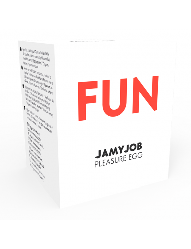 JAMYJOB - EGG MASTURBATOR RED EDITION DISCRETT