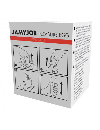 JAMYJOB - EGG MASTURBATOR RED EDITION DISCRETT
