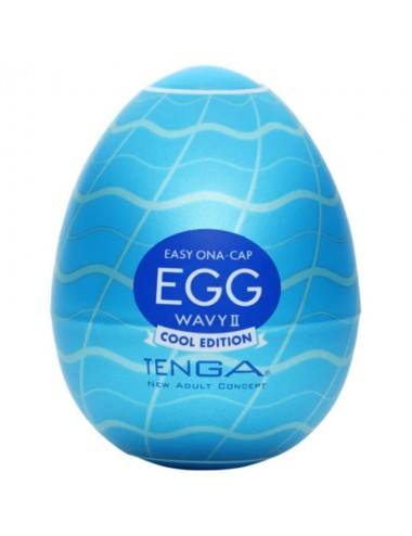 TENGA WAVY II COOL EDITION MASTURBATOR EGG