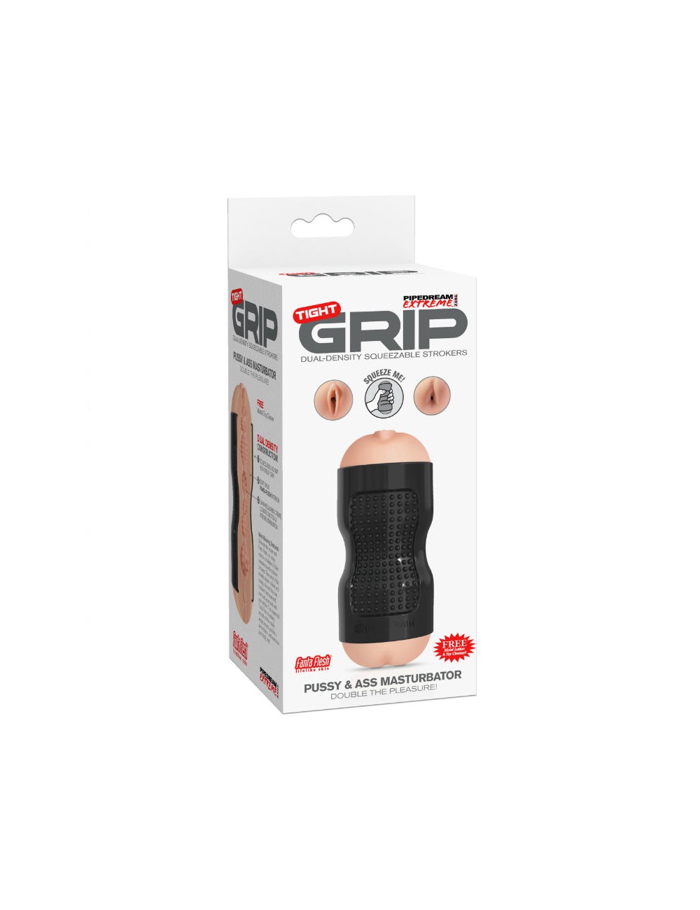 PIPEDRAM EXTREME TOYZ TIGHT PUSSY & ASS MASTURBATOR