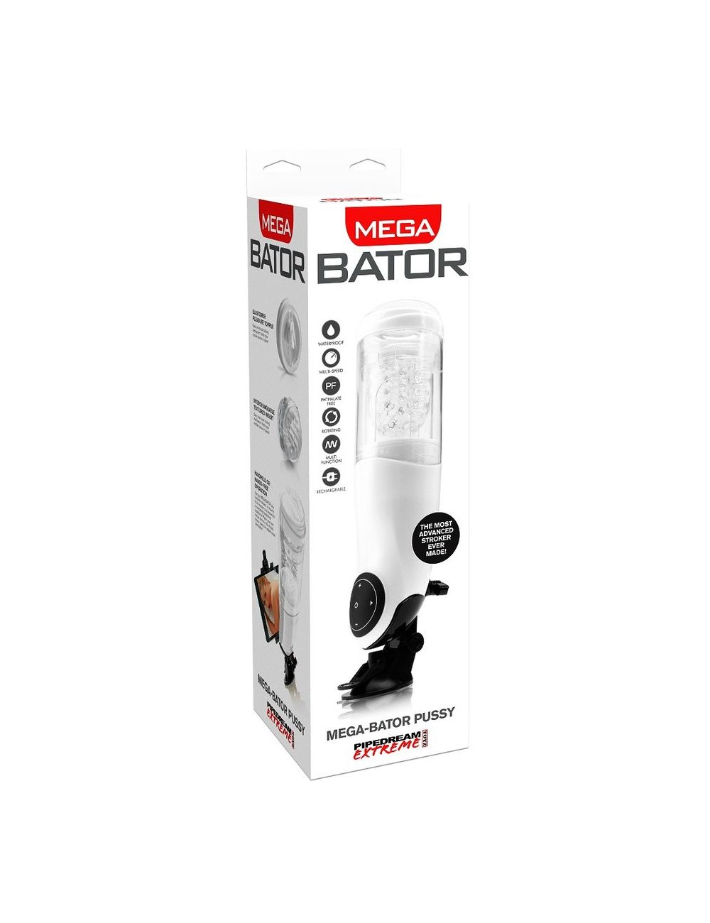 PDX MEGA BATOR PUSSY WHITE