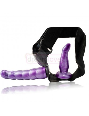 BAILE - LILAC FEMALE ANAL AND VAGINAL HARNESS GPOINT 17 CM