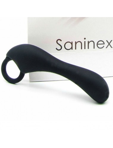 SANINEX STIMULATOR DUPLEX ORGASMIC ANAL SEX UNISEX BLACK