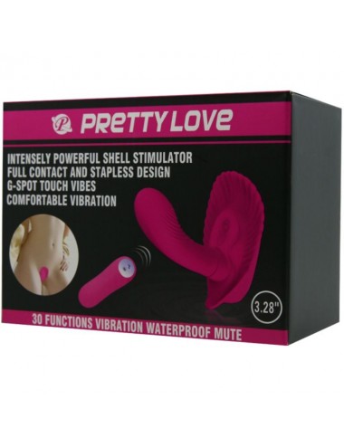 PRETTY LOVE - REMOTE CONTROL STIMULATING SHELL