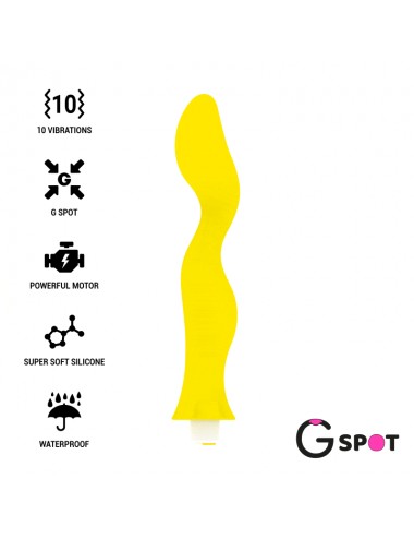 G-SPOT GAVYN G-SPOT VIBRATOR YELLOW