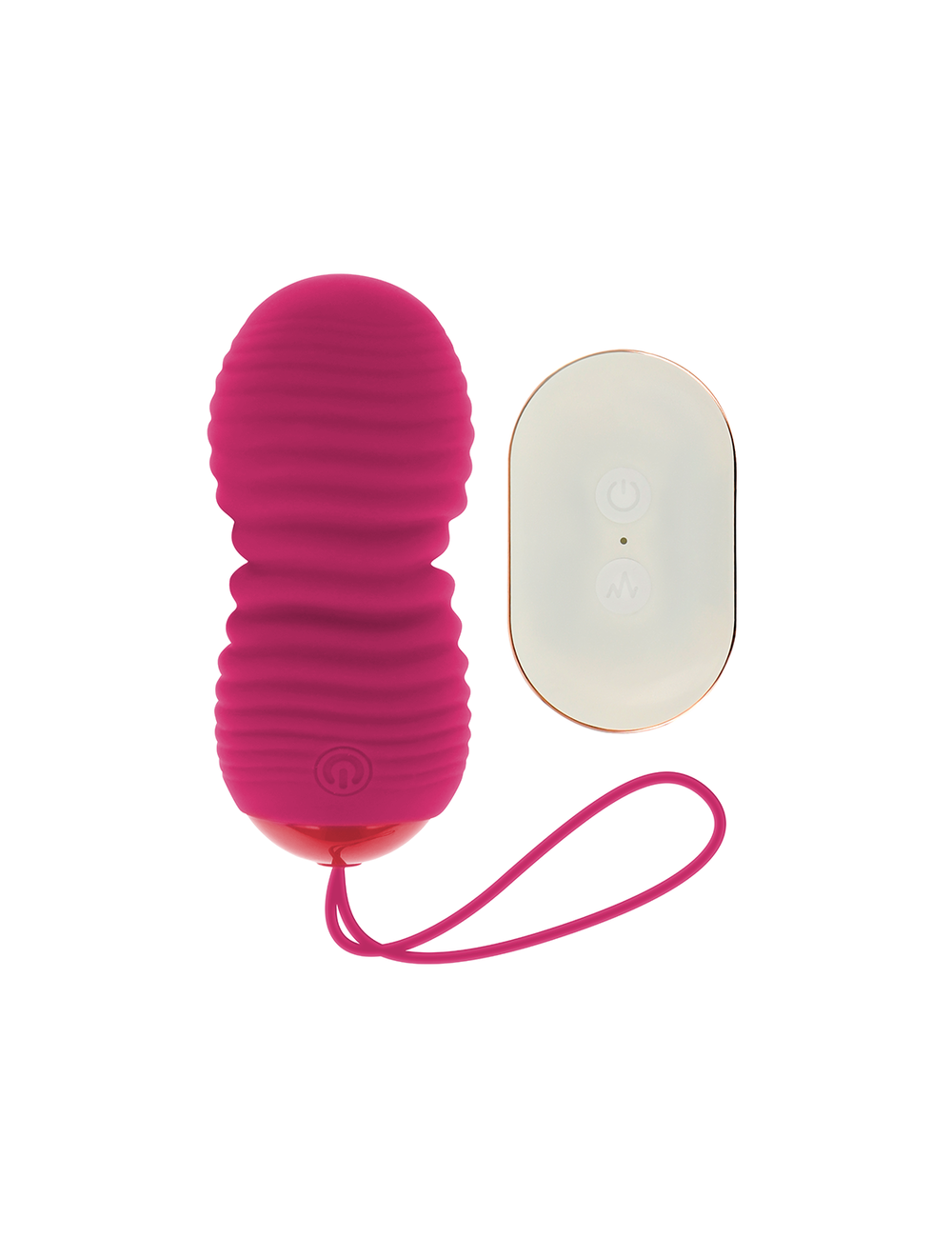 OHMAMA REMOTE CONTROL UP AND DOWN FUNCTION EGG 7 MODES - PINK