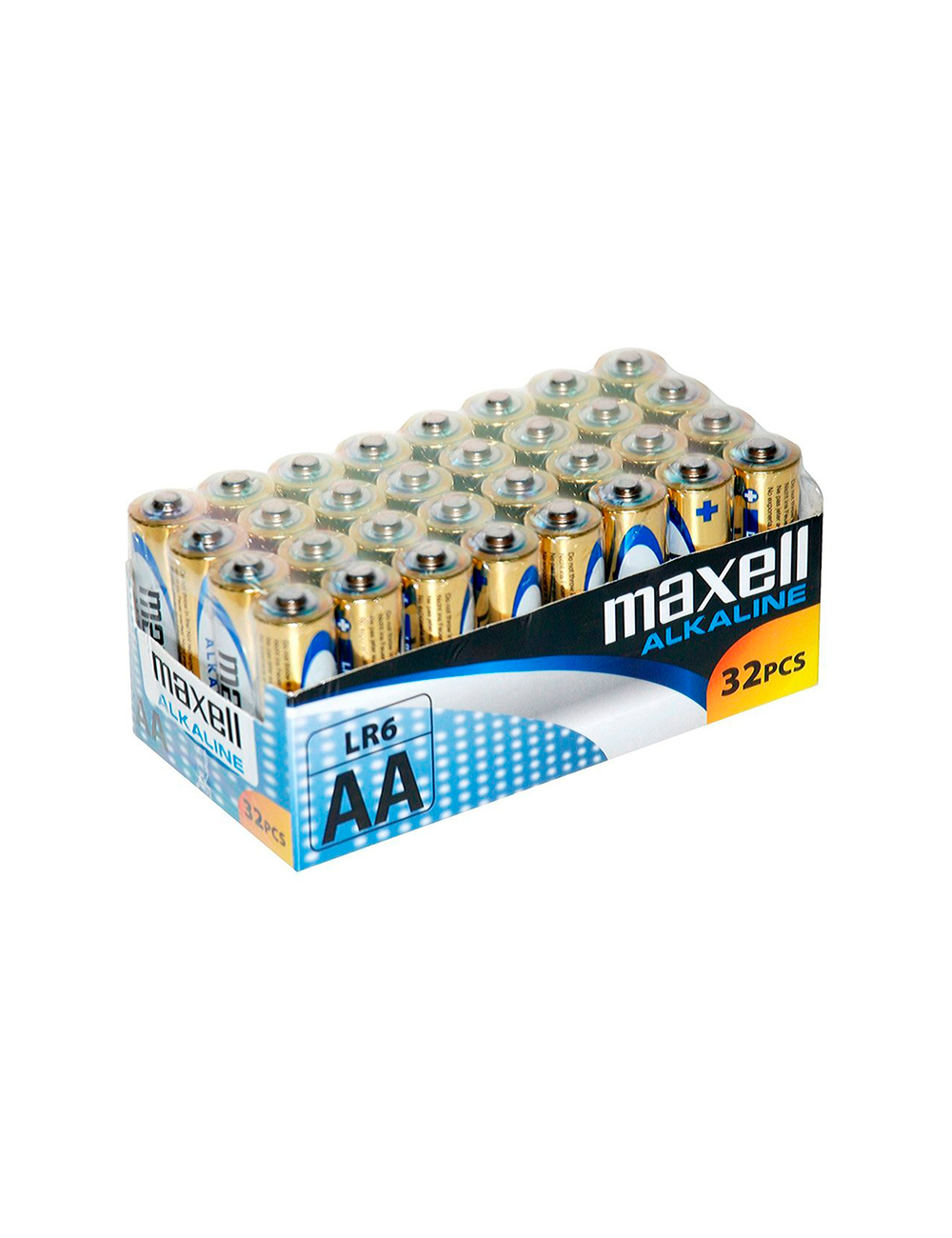 MAXELL BATTERY ALCALINA AA LR6 PACK*32 UDS MAXELL BATTERY ALCALINA AA LR6 PACK*32 UDS