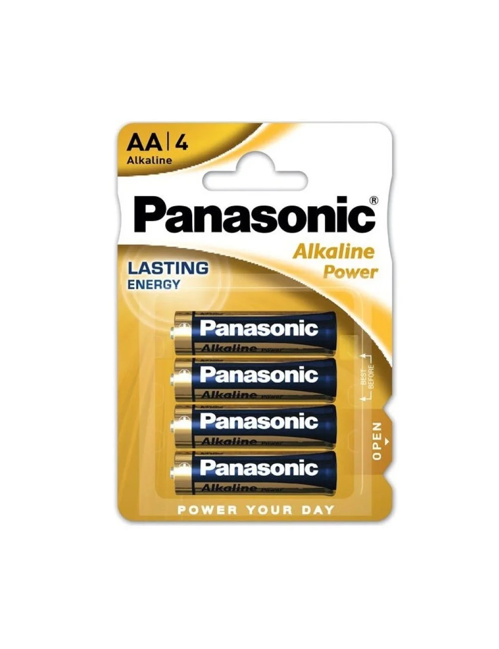 PANASONIC BRONZE BATTERY AA LR6 4U PANASONIC BRONZE BATTERY AA LR6 4U