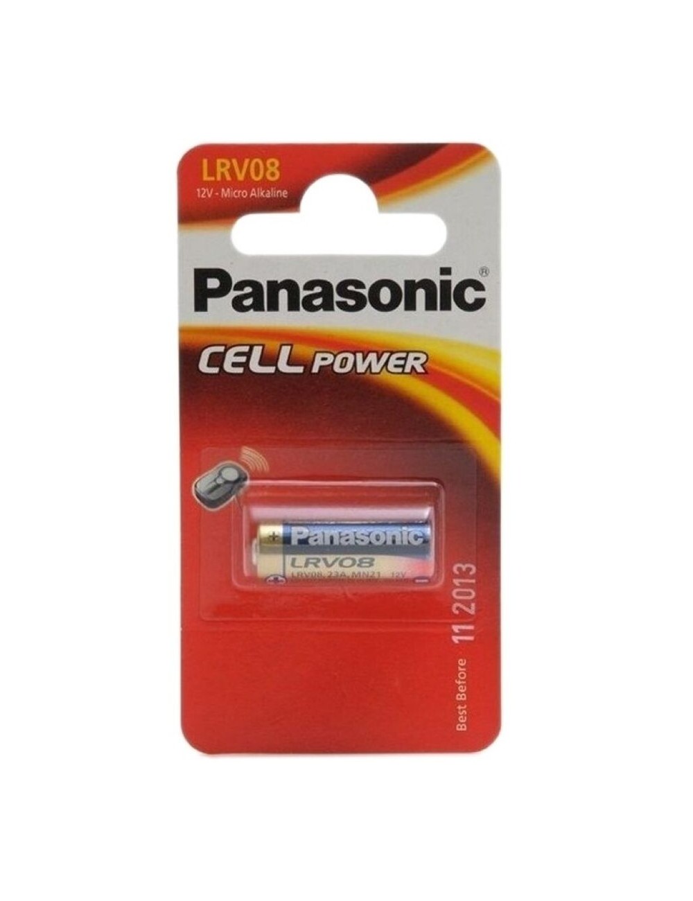 PANASONIC BATTERY LRV08 LR23A 12V 1UNIT