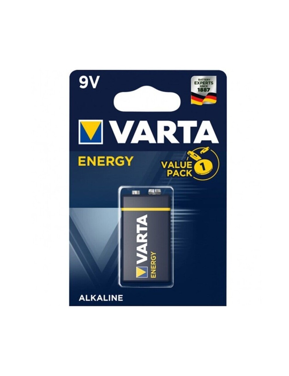 VARTA ENERGY BATTERY 9V LR61 1 UNIT VARTA ENERGY BATTERY 9V LR61 1 UNIT