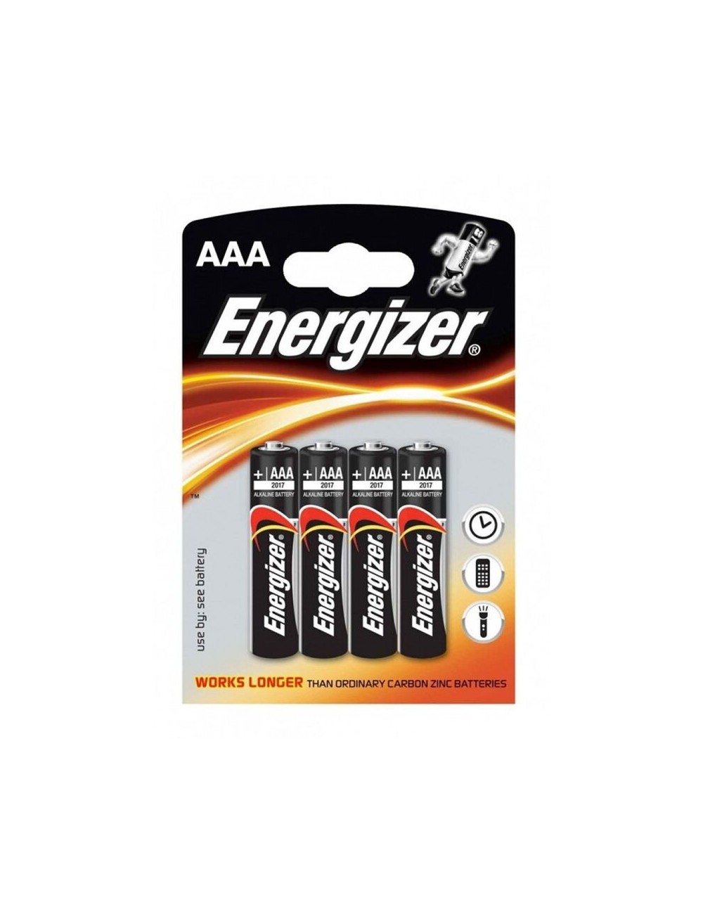 ENERGIZER ALKALINE POWER BATTERY AAA LR03 *4 ENERGIZER ALKALINE POWER BATTERY AAA LR03 *4
