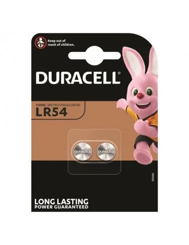DURACELL ALKALINE BUTTON BATTERY LR54 LR1130 AG10 1