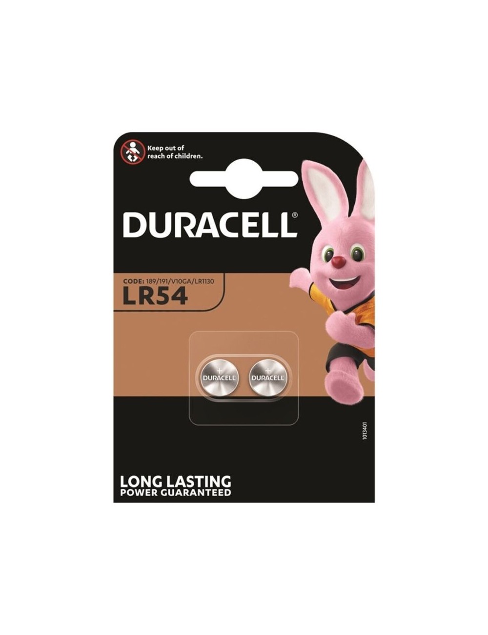 DURACELL ALKALINE BUTTON BATTERY LR54 LR1130 AG10 1 DURACELL ALKALINE BUTTON BATTERY LR54 LR1130 AG10 1
