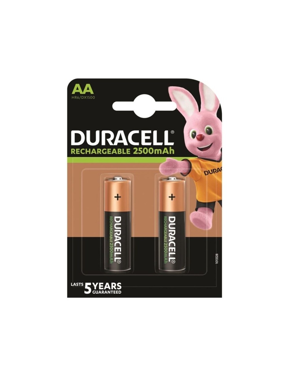 DURACELL RECHARGEABLE BATTERY HR6 AA 2500mAh 2 UNIT DURACELL RECHARGEABLE BATTERY HR6 AA 2500mAh 2 UNIT