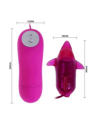 BAILE - CUTE SECRET DOLFIN VIBRATOR 12V
