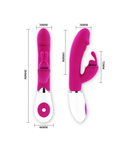 PRETTY LOVE - FLIRTATION VIBRATOR WITH RABBIT GENE