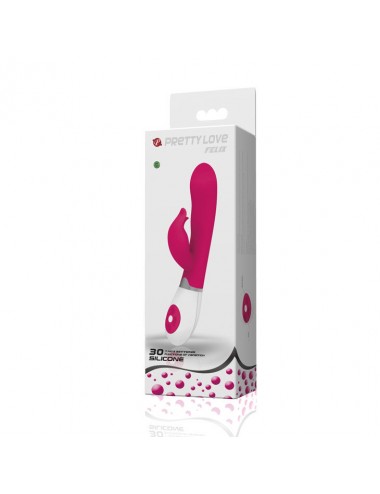 PRETTY LOVE - FLIRTATION VIBRATOR WITH FELIX STIMULATOR