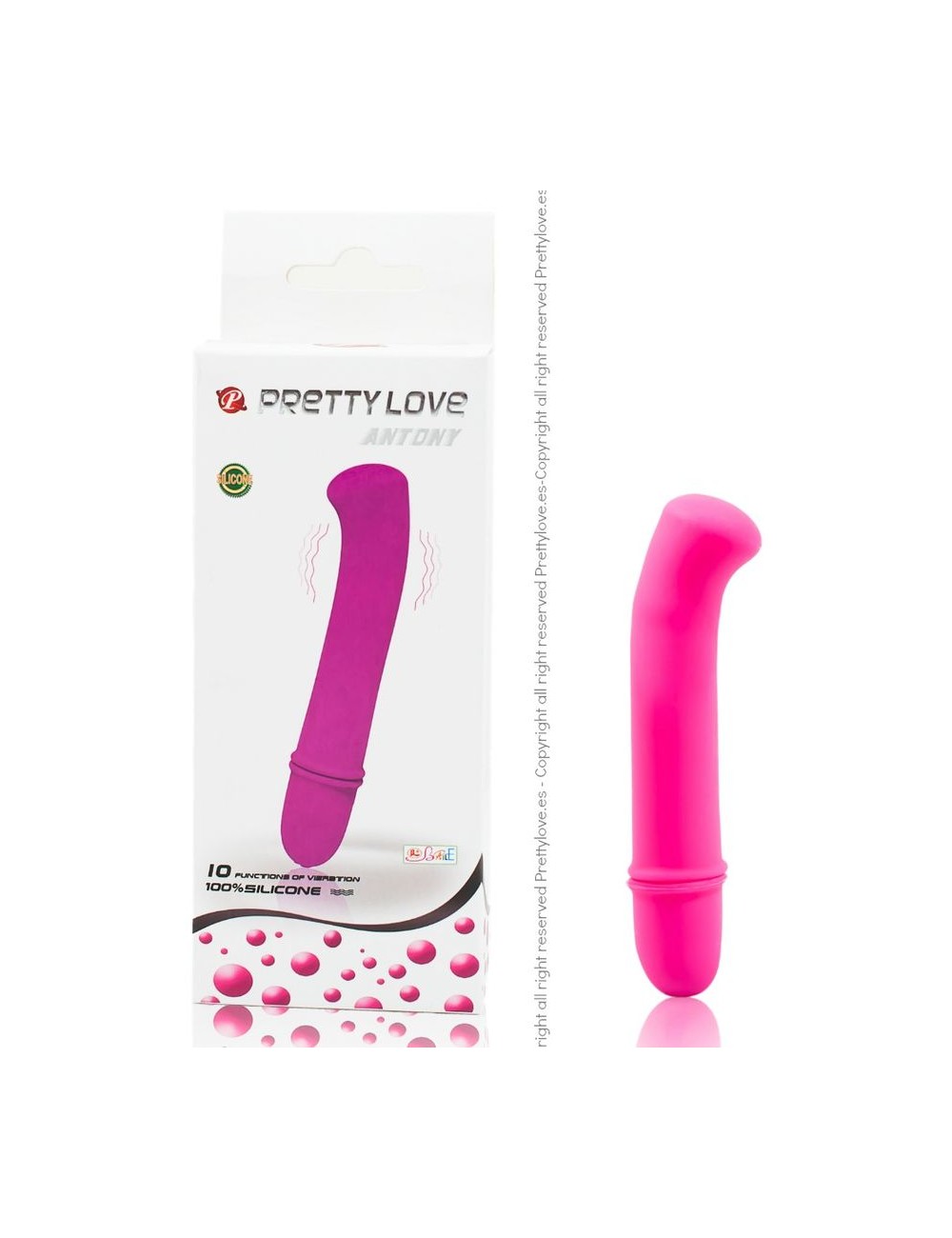 PRETTY LOVE FLIRTATION - ANTONY VIBRATOR PURPLE