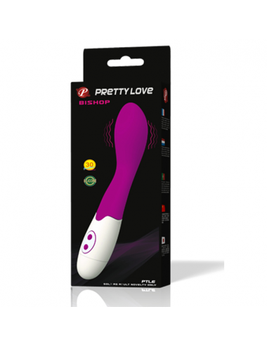 PRETTY LOVE BISHOP VIBRATOR PURPLE