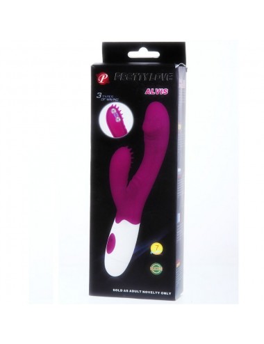 PRETTY LOVE FLIRTATION - ANDRE VIBRATOR WITH CLIT STIMULATION