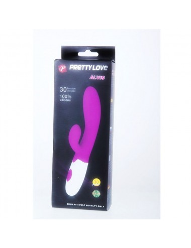 PRETTY LOVE FLIRTATION - ALVIS VIBRATOR WITH CLIT STIMULATION