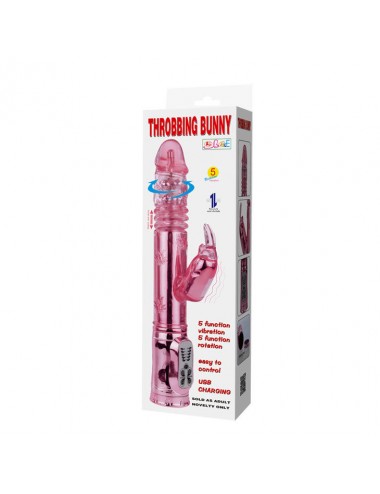 BAILE - THROBBING BUNNY PINK RAMPANT ROTATOR