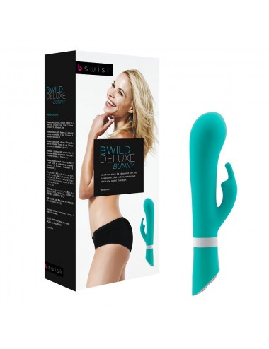 B SWISH  BWILD DELUXE BUNNY RABBIT VIBRATOR JADE