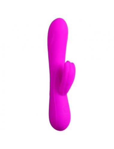 PRETTY LOVE FLIRTATION - BARRETTE VIBRATOR WITH CLIT STIMULATION