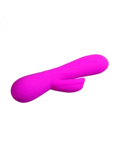 PRETTY LOVE FLIRTATION - BARRETTE VIBRATOR WITH CLIT STIMULATION