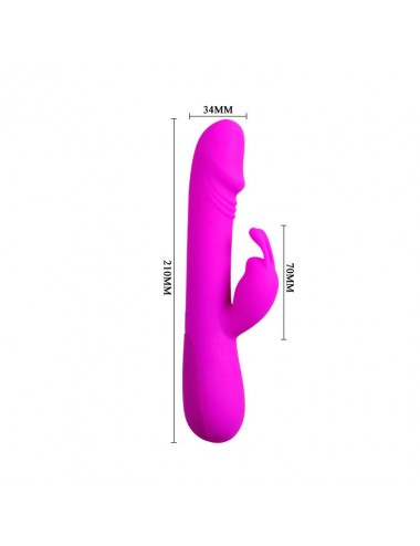 PRETTY LOVE - FLIRTATION VIBRATOR WITH RABBIT CLEMENT