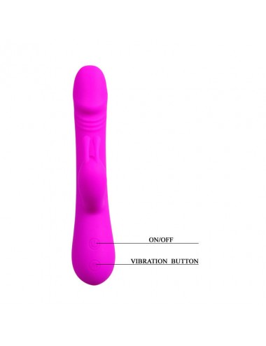 PRETTY LOVE - FLIRTATION VIBRATOR WITH RABBIT CLEMENT
