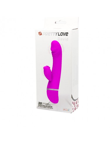 PRETTY LOVE - FLIRTATION VIBRATOR WITH RABBIT DAVID