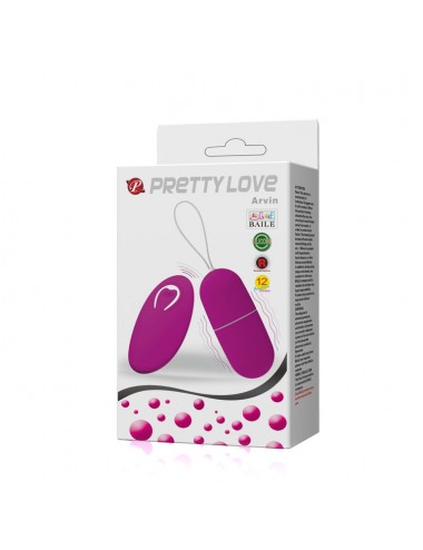 PRETTY LOVE - VIBRATING EGG ARVIN REMOTE CONTROL 12V