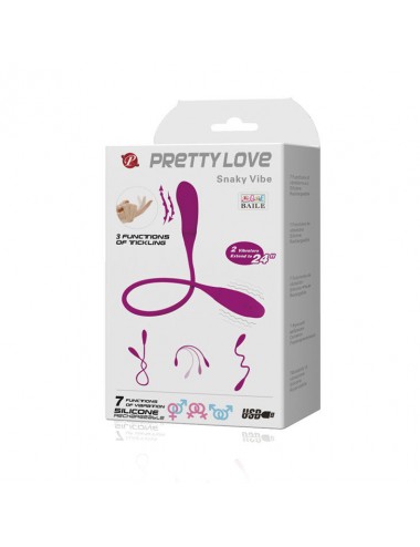 PRETTY LOVE - SMART SNAKY VIBE VIBRATOR 7 V + 3 TICKLING
