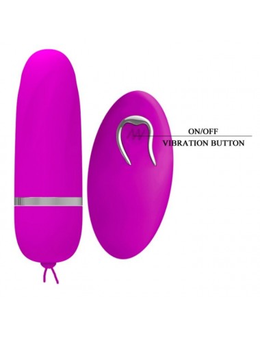 PRETTY LOVE - DEBBY VIBRATING EGG WITH CONTROL