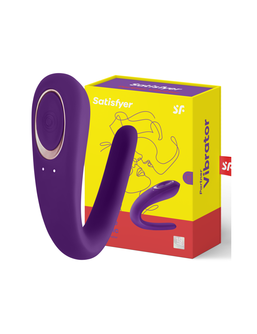 PARTNER TOY VIBRATOR STIMULATING BOTH PARTNERS