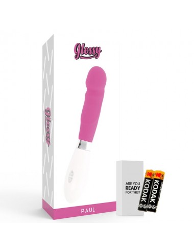 GLOSSY PAUL VIBRATOR PINK