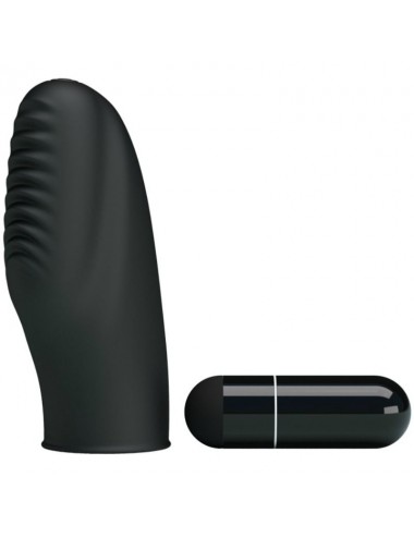 PRETTY LOVE - FLIRTATION STANFORD BLACK VIBRATION THIMBLE