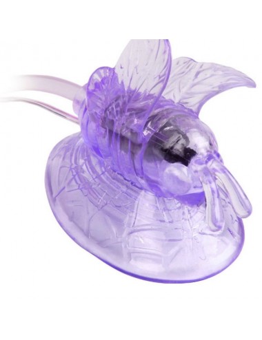 VIBRATING BUTTERFLY WITH REMOTE CONTROL PURPLE