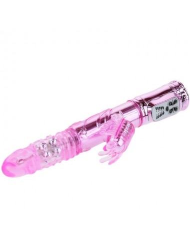 RECHARGEABLE VIBRATOR MULTIFUNCTION WITH CLIT STIMULATING THROBBING BUTTERFLY