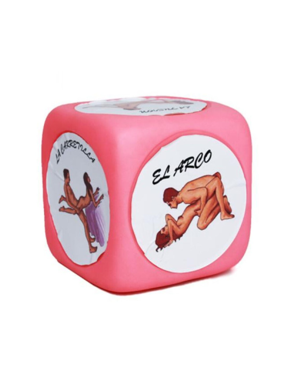 DIABLO PICANTE - SUPER LARGE KAMASUTRA DICE OF POSTURES PINK
