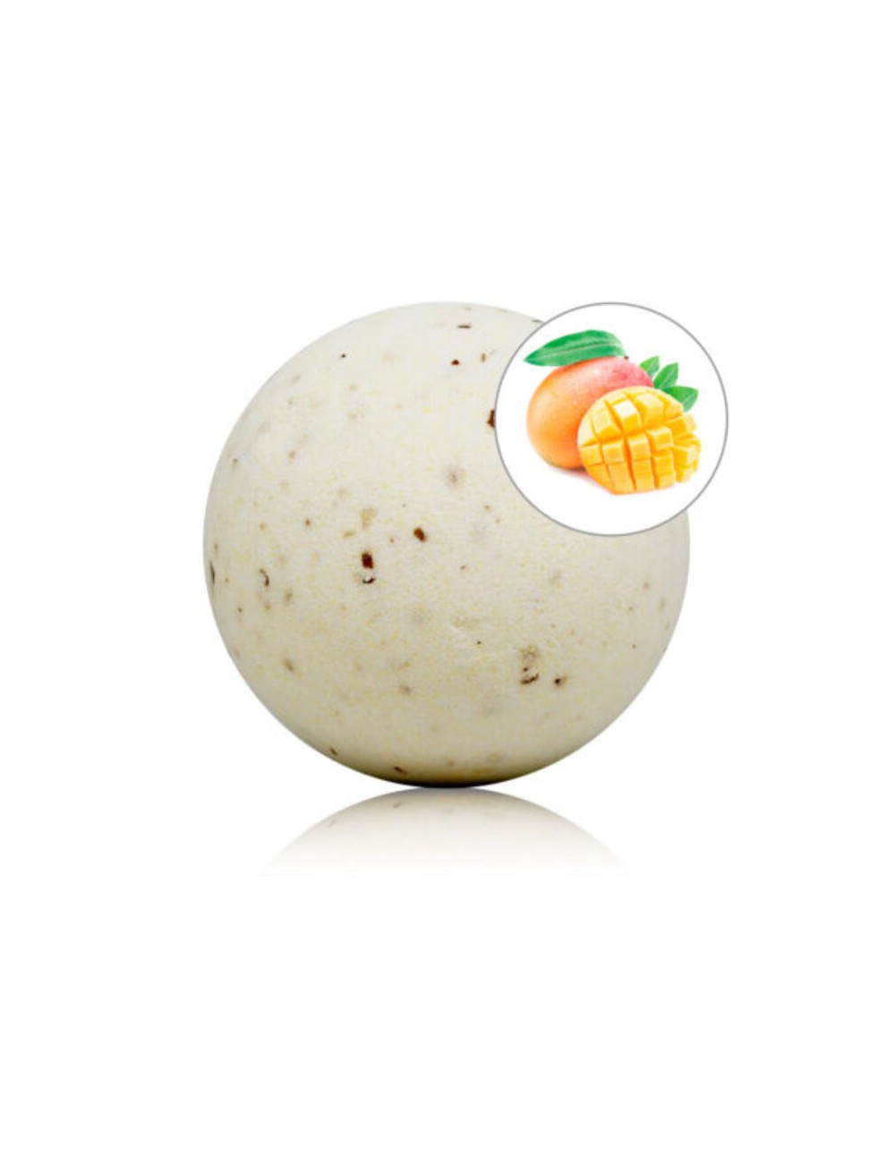 TALOKA - MANGO SCENTED BATH BOMB WITH ROSE PETALS