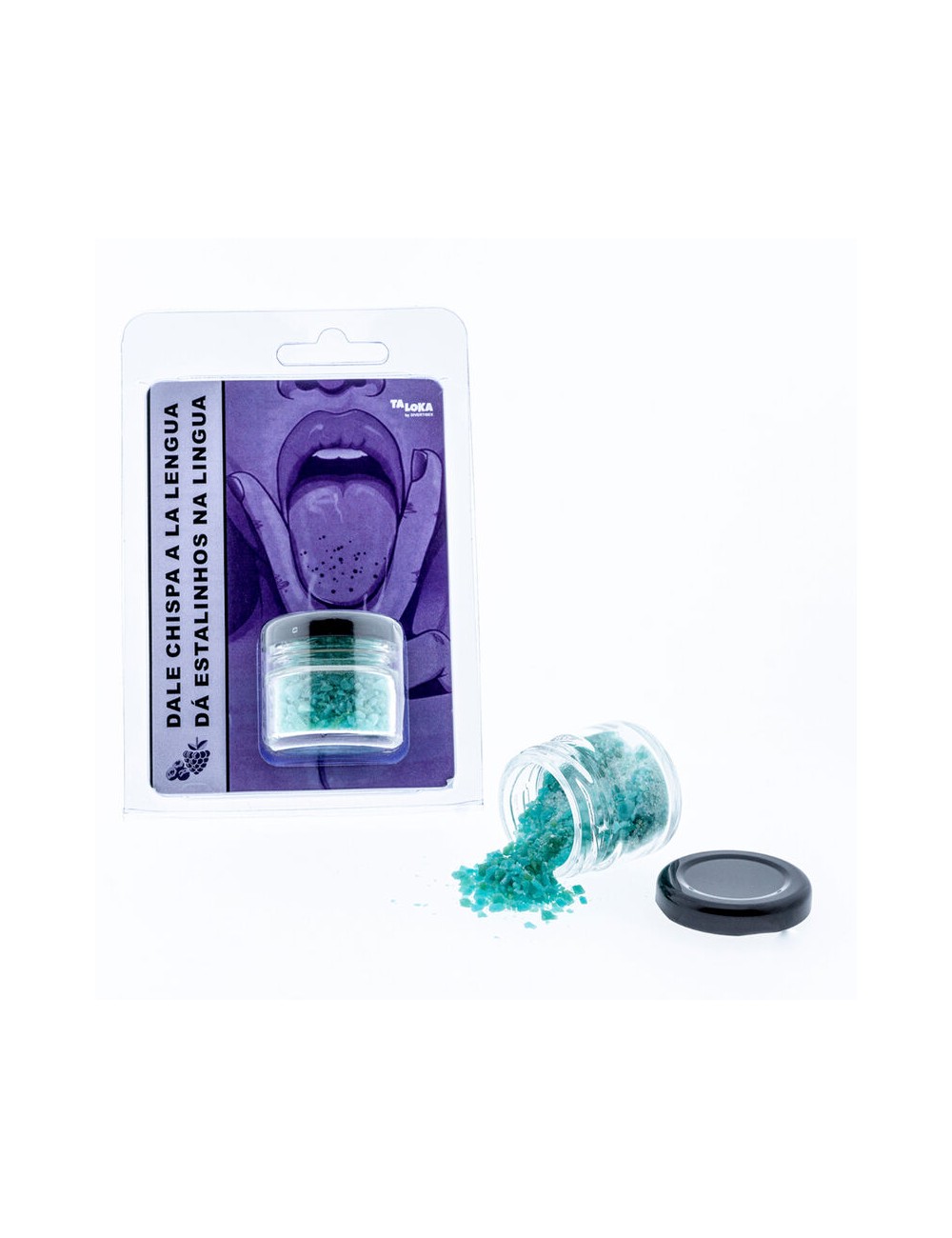 TALOKA - SPARKLING FOR THE TONGUE! BLUE RASPBERRY MAGICAL KISSES TALOKA - SPARKLING FOR THE TONGUE! BLUE RASPBERRY MAGICAL KISSES