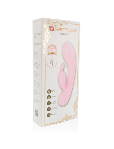 PRETTY LOVE SMART HUGO VIBRATING EARS RABBIT VIBRATOR