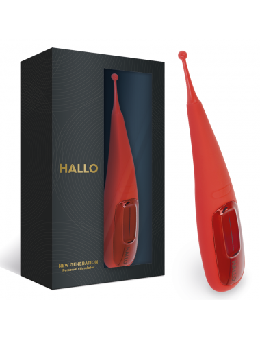 HALLO - FOCUS VIBRATOR RED