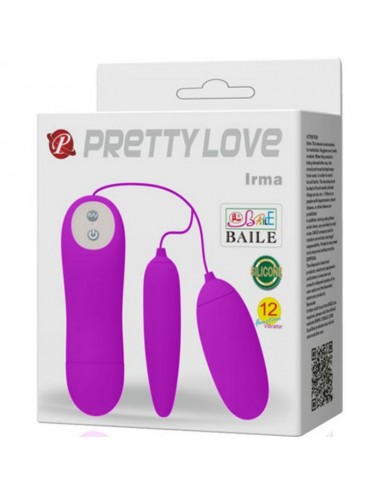 PRETTY LOVE - IRMA DOUBLE VIBRATING EGG