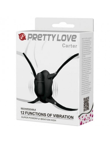 PRETTY LOVE - STRAP ON WITH CARTER VIBRATING BULLET
